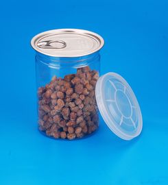 Cylinder Clear Plastic Storage Containers With Lids Small Capacity 28G