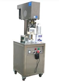 Silver PET Can Sealing Machine , 250 - 370W Electric Can Sealing Machine 105Kg
