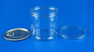 Easy Open Pet Plastic Can , Anti Bacteria Clear Storage Containers With Lids