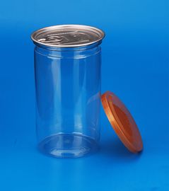 Lightweight Plastic Storage Canisters EOE / POE Sealing Type For Food Storage