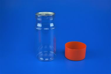 Easy Open End Round Plastic Food Containers PE Lid EOE / POE Sealing Type