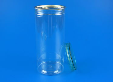 Large Capacity Empty Plastic Cans Various Color Cover Anti Bacteria