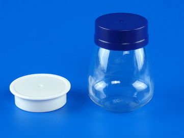Small Capacity Plastic PET Plastic Jars Special Shape Customized Lid Color