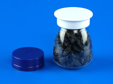 Small Capacity Plastic PET Plastic Jars Special Shape Customized Lid Color
