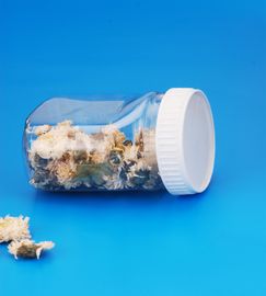 Eco Friendly Plastic Food Jars , Food Storage PET Small Screw Top Jars