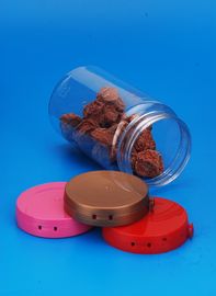 Custom Lid Plastic Jar Containers , 40℃ Resistance Plastic Food Jars