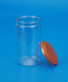 Reusable Airtight Plastic Jars Crown Lid Sealing Type High Durability