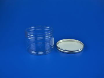 PET Material Clear Plastic Jars Small Size 91MM Caliber 99 * 72MM Outside