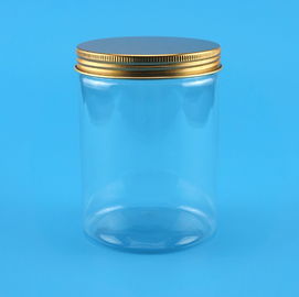 Eco Friendly Empty Plastic Cans Screw Lid Sealing Type 78MM Caliber