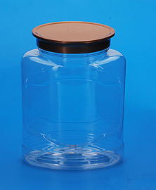 Plastic Material Plastic Sample Jars , Durable Sugar Coffee Tea Canister