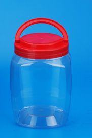High Purity Plastic Food Storage Jars With Lids Easy Opening 2200Ml