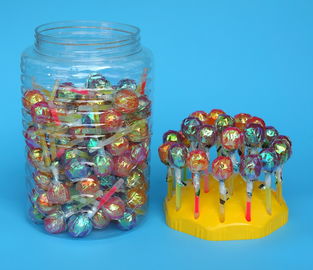Recycled Lollipop Jar , Large Screw Top Plastic Containers 157 * 202MM