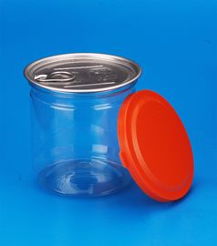 airtight peanut 83mm 360ml Round Plastic Food Containers With Lid