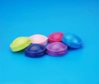 free sample transparent round shape 720ml easy open plastic food pet empty can for food