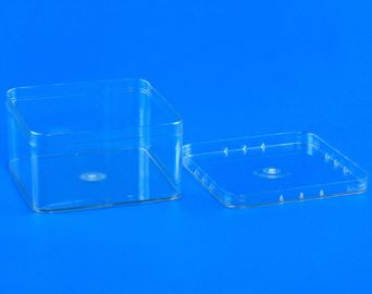Disposable Food Grade Biscuit Packaging Clear Plastic Box