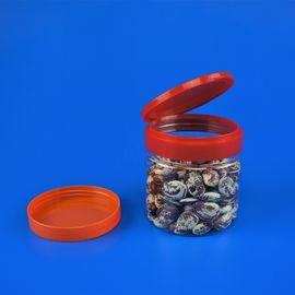 Pet Hexagon 355ml Plastic Soybean Container With Waterproof Screw Cap
