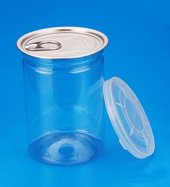 Cylinder Clear Plastic Storage Containers With Lids Small Capacity 28G