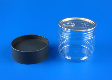 438Ml Empty Plastic Cans Cylinder Shape 96 * 84MM Outside 40℃ Resistance