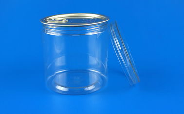 Easy Open Pet Plastic Can , Anti Bacteria Clear Storage Containers With Lids