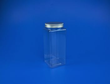 EOE / POE Sealing Empty Plastic Jars , Durable Plastic Screw Top Storage Jars