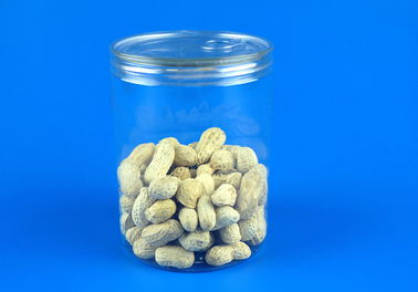 Eco Friendly PET Plastic Jars Transparent Body EOE / POE Sealing Type
