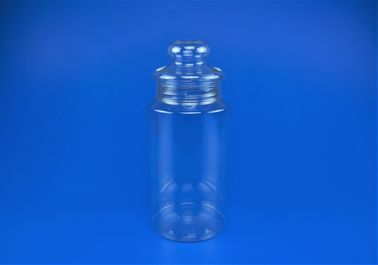Transparent Color PET Plastic Jars Food Grade Plastic Material 1106Ml