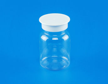 Lightweight Plastic Airtight Storage Jars Transparent Color Mini Size