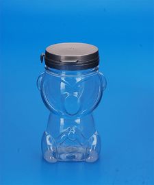 Reusable Clear Plastic Jars Special Shape With Customized Color Cover