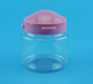 200ml 210ml 270ml 300ml pilfer proof dome cap mini plastic sweet candy jars wholesale for weddings