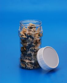 PET Plastic 250ml Plastic Jars , Special Shape Kitchen Storage Canisters