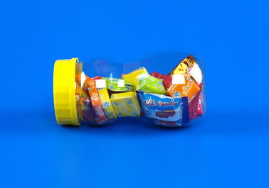 Food Storage Plastic Airtight Storage Jars High Durability With Screw Lid
