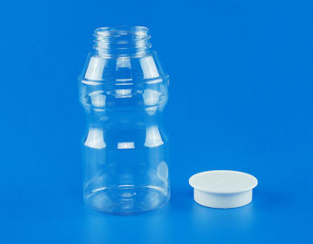 Easy Open End Clear Plastic Jars Round Animal Shape Food Grade Material