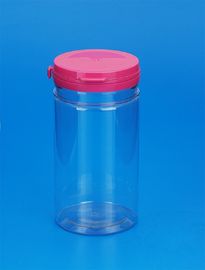 food grade clear bulk spice jar with sifter