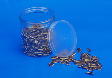 Durable Low Profile Plastic Jars , Single Wall Pet Plastic Jars 385Ml