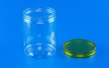 PET Round Plastic Food Containers Environmentally Friendly 80MM Caliber