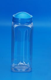 PET Plastic Storage Canisters High Durability Food Grade Material 560Ml