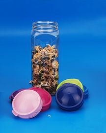 PET Plastic Storage Canisters High Durability Food Grade Material 560Ml