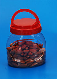 650Ml Plastic Storage Canisters Food Grade Material Screw Lid Sealing