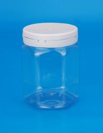 700Ml Empty Plastic Cans Screw On Lid Type 85MM Caliber 40℃ Resistance