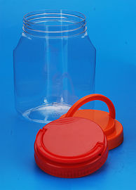 Empty Round Plastic Storage Containers With Colorful Cover PB-830