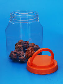 Empty Round Plastic Storage Containers With Colorful Cover PB-830