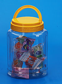 Transparent Airtight Food Jars , Eco Friendly Sealed Large Airtight Jars