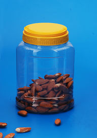 Lightweight Candy Storage Jars , Eco Friendly Plastic Food Jars 1200Ml