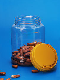 Lightweight Candy Storage Jars , Eco Friendly Plastic Food Jars 1200Ml