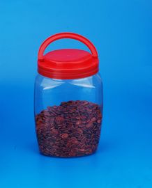 High Purity Plastic Food Storage Jars With Lids Easy Opening 2200Ml