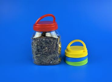 Screw Lid Plastic Food Storage Jars 908Ml 116 . 5 * 96 * 151MM 40℃ Resistance