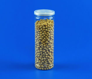 Food Grade PET Plastic Jars Easy Open Peel Off Ends Aluminum Durable