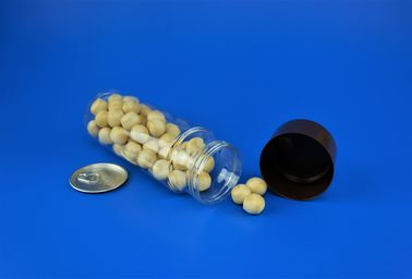 800ml 1200ml Pet Plastic Cosmetic Cream Jar With White Black Lid