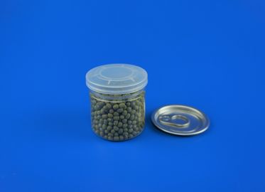 Easy Open Lid Nuts Coffee 50ml Empty Plastic Cans