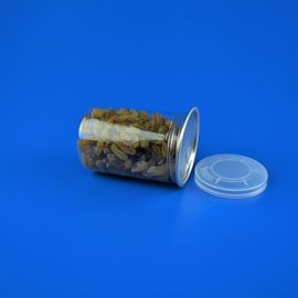 202# 165ml Plastic PET Canned 80g Tea Box Jar Easy Open Ends